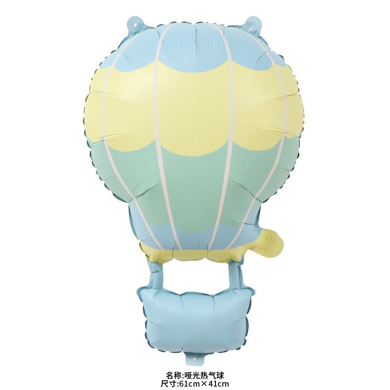 Balon din Folie Metalizata, Flippy, Figurina Animata, Model Balon cu Aer Cald, 61x41 cm, Ambalaj Individual, Pai Inclus, Umflare cu Aer sau Heliu, Multicolor-0
