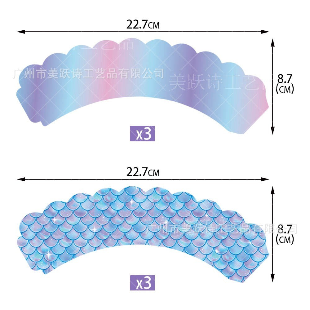 Set 6 Accesorii pentru tort, Flippy, Multicolor-0