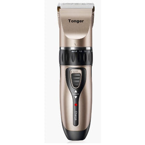 Masina De Tuns Bebelusi si Copii, Flippy, Lame Cermice si Inox, Fara Fir, Functie Anti Taiere, Silentios, 50 W, 4 Accesorii, Incarcator USB, Gold Negru-0
