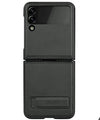 Husa Nillkin Qin leather Flip  pentru Galaxy Z Flip 4 -negru