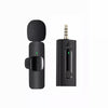 Microfon Lavaliera Wireless, Flippy, 1 Microfon si 1 Receptor 3.5 mm, Autonomie 1-3h, Bluetooth 5.0, >70dB, Baterie 50 mAh, Negru-0