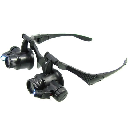 Ochelari cu lentile microscop si factor de marire 10x, 15x, 20x, 25x