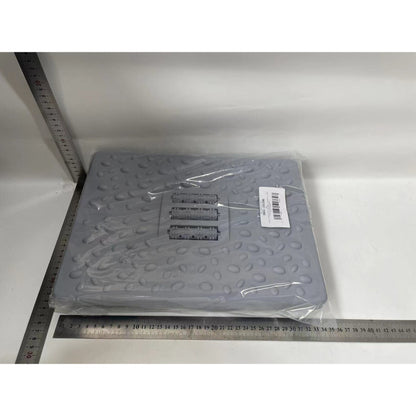 Suport Ergonimic pentru Picioare, Flippy, Plastic, cu Role de Masaj pentru Talpi, pentru Birou, Usor de Transportat, Detasabil, 33.5x24x12 cm, Gri-1