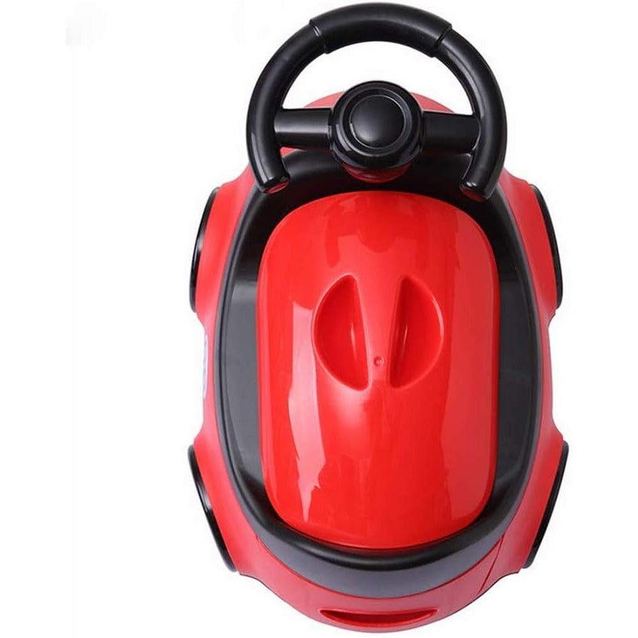 Olita pentru Copii, Flippy, +1an, Portabila, Design Masinuta cu Capac, Model Prietenos, Non-Toxic, Compartiment Detasabil, Usor de Curatat, Rosu-3