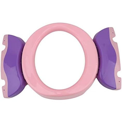 Olita Portabila 2 in 1, Flippy, Olita + Capac de Toaleta, din Plastic, Diametru 21 cm, Roz-2