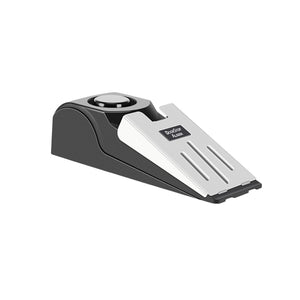 Opritor pentru Usa cu Alarma, Flippy, 120DB, cu Baterii, cu 3 Trepte de Sensibilitate, Antialunecare, Buton ON-OFF, 14x4.5x4 cm, Negru-0