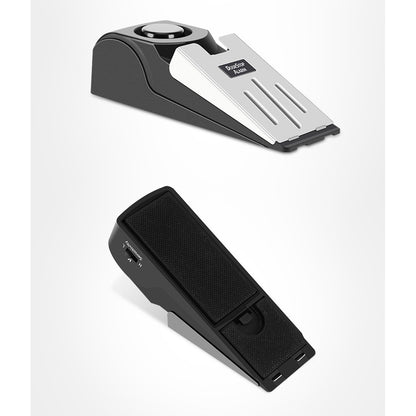 Opritor pentru Usa cu Alarma, Flippy, 120DB, cu Baterii, cu 3 Trepte de Sensibilitate, Antialunecare, Buton ON-OFF, 14x4.5x4 cm, Negru-8