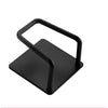 Organizator bucatarie Flippy cu adeziv, carlig-suport pentru burete, accesorii bucatarie, 5x5x3,5 cm, otel inoxidabil, negru-0