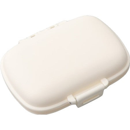Organizator medicamente, Plastic, 8 compartimente, 0.1 L, Alb, Flippy, 11 x 7 cm-0