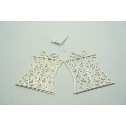 Ornament brad de Craciun, Perlat, in forma de Cadou, 9 cm x 11 cm, Plastic, Flippy-3