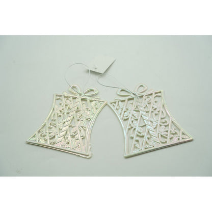 Ornament brad de Craciun, Perlat, in forma de Cadou, 9 cm x 11 cm, Plastic, Flippy-8