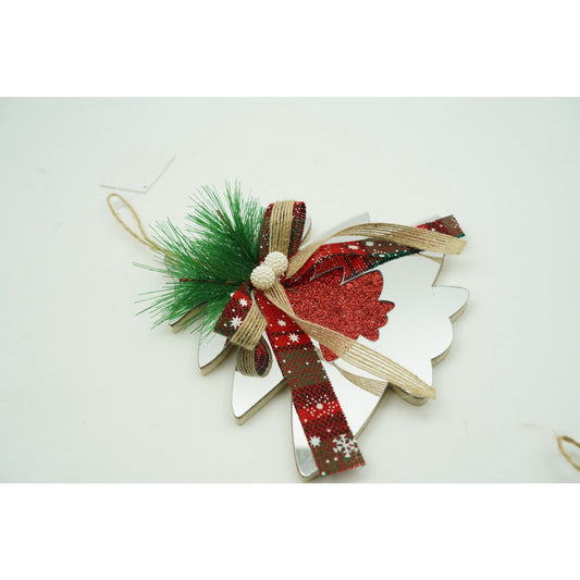 Ornament brad, Flippy, Brad, Argintiu, Lucios, 14*17CM, Acril, Interior/ Exterior-1