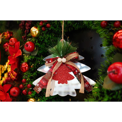 Ornament brad, Flippy, Brad, Argintiu, Lucios, 14*17CM, Acril, Interior/ Exterior-2