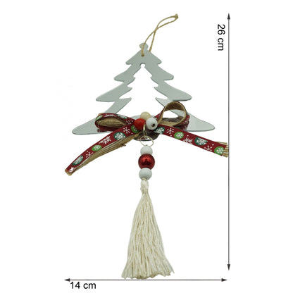 Ornament brad, Flippy, Brad, Argintiu, Lucios, 14*26CM, Acril, Interior/ Exterior-5