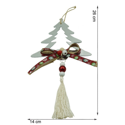Ornament brad, Flippy, Brad, Argintiu, Lucios, 14*26CM, Acril, Interior/ Exterior-10