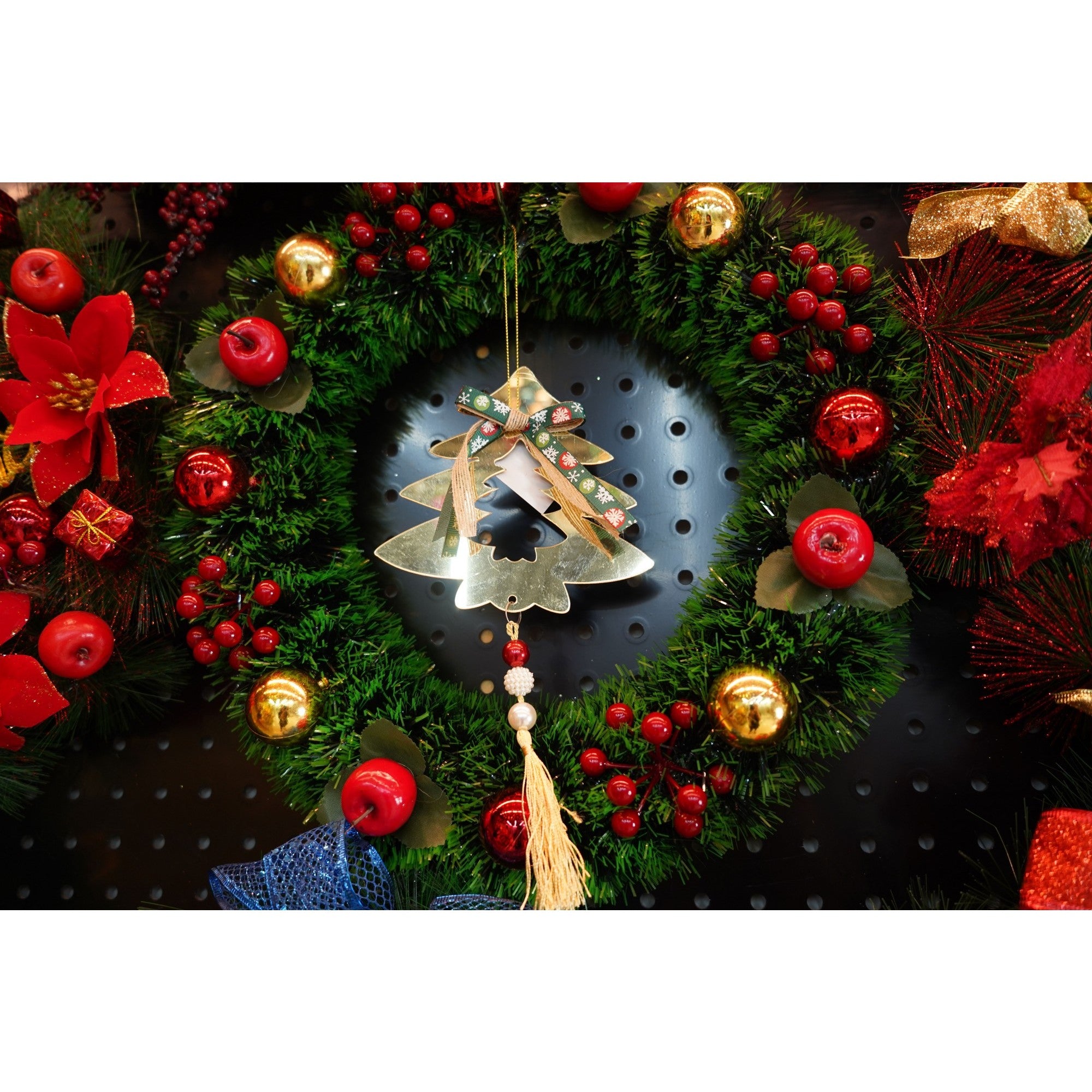 Ornament brad, Flippy, Brad, Auriu, Lucios, 14*26CM, Acril, Interior/ Exterior-1