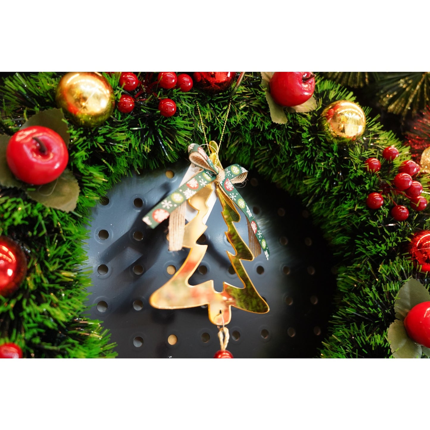 Ornament brad, Flippy, Brad, Auriu, Lucios, 15*28CM, Acril, Interior/ Exterior-3
