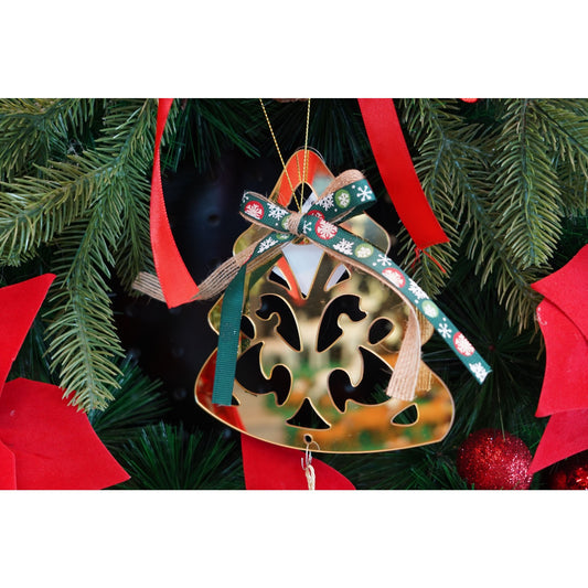 Ornament brad, Flippy, Brad, Auriu, Lucios, 15*28CM, Acril, Interior/ Exterior-1