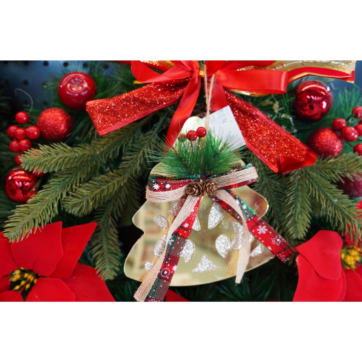 Ornament brad, Flippy, Brad, Auriu, Lucios, 16*17CM, Acril, Interior/ Exterior-3