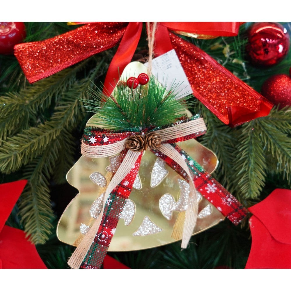 Ornament brad, Flippy, Brad, Auriu, Lucios, 16*17CM, Acril, Interior/ Exterior-8