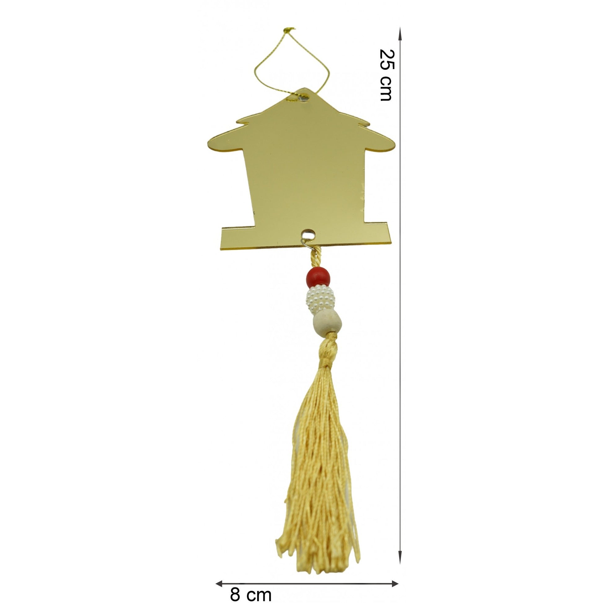 Ornament brad, Flippy, Brad, Auriu, Lucios, 8*25CM, Acril, Interior/ Exterior-5