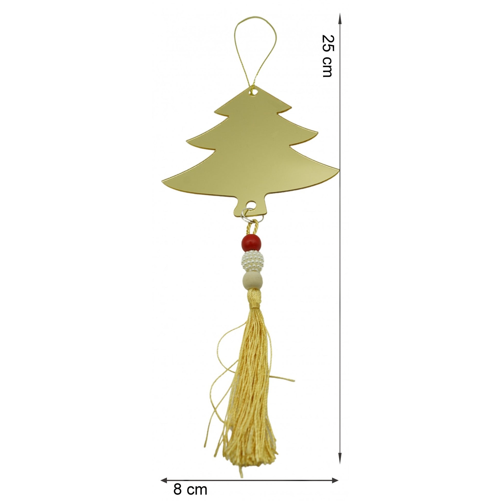 Ornament brad, Flippy, Brad, Auriu, Lucios, 8*25CM, Acril, Interior/ Exterior-5