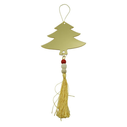 Ornament brad, Flippy, Brad, Auriu, Lucios, 8*25CM, Acril, Interior/ Exterior-0