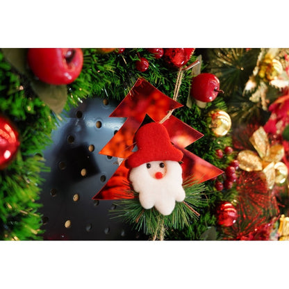 Ornament brad, Flippy, Brad cu clopotei, Rosu, Lucios, 15*20CM, Acril, Interior/ Exterior-7