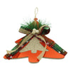 Ornament brad, Flippy, Brad, Rosu, Lucios, 14*16CM, Acril, Interior/ Exterior-0