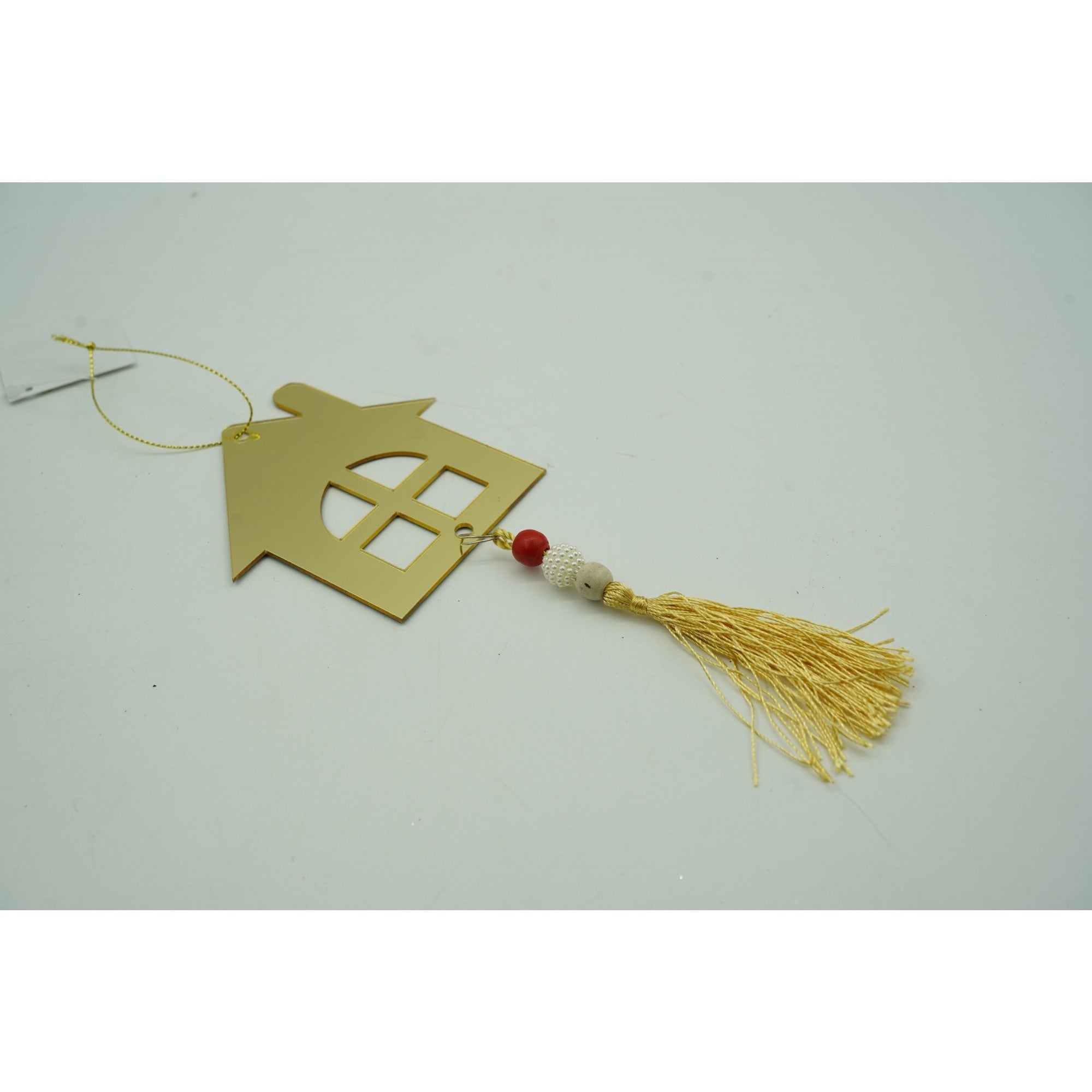 Ornament brad, Flippy, Casa, Auriu, Lucios, 10*25CM, Acril, Interior/ Exterior-4
