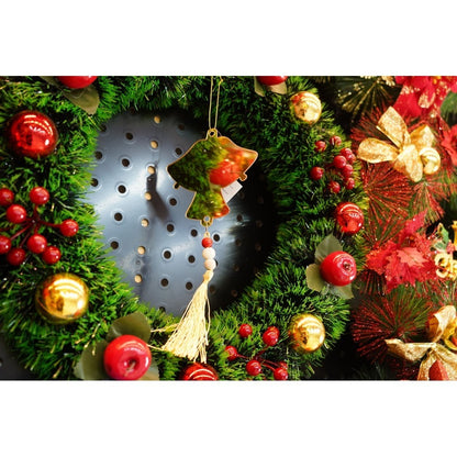 Ornament brad, Flippy, Clopotei, Auriu, Lucios, 10*23CM, Acril, Interior/ Exterior-6