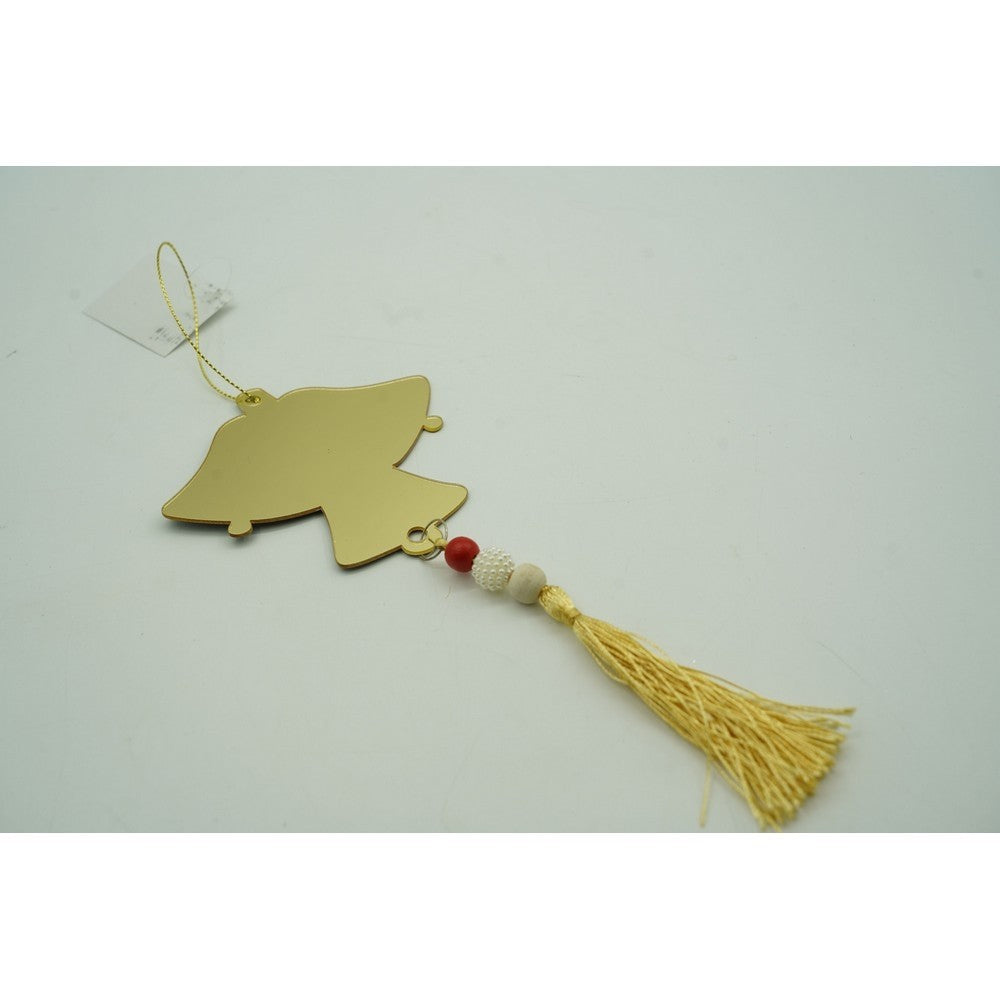 Ornament brad, Flippy, Clopotei, Auriu, Lucios, 10*23CM, Acril, Interior/ Exterior-8