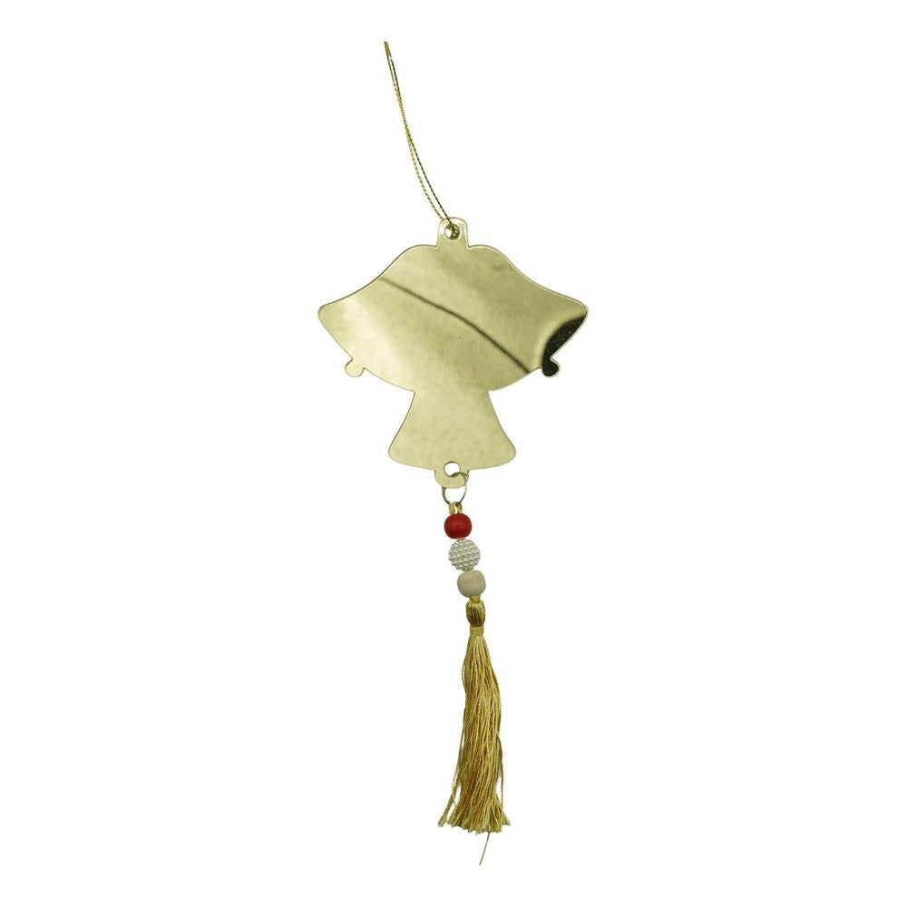Ornament brad, Flippy, Clopotei, Auriu, Lucios, 10*23CM, Acril, Interior/ Exterior-0