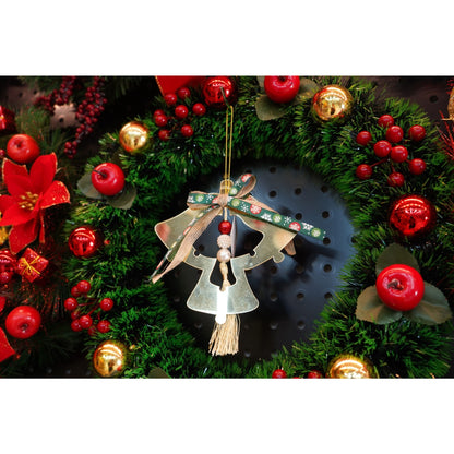 Ornament brad, Flippy, Clopotei, Auriu, Lucios, 14*26CM, Acril, Interior/ Exterior-3