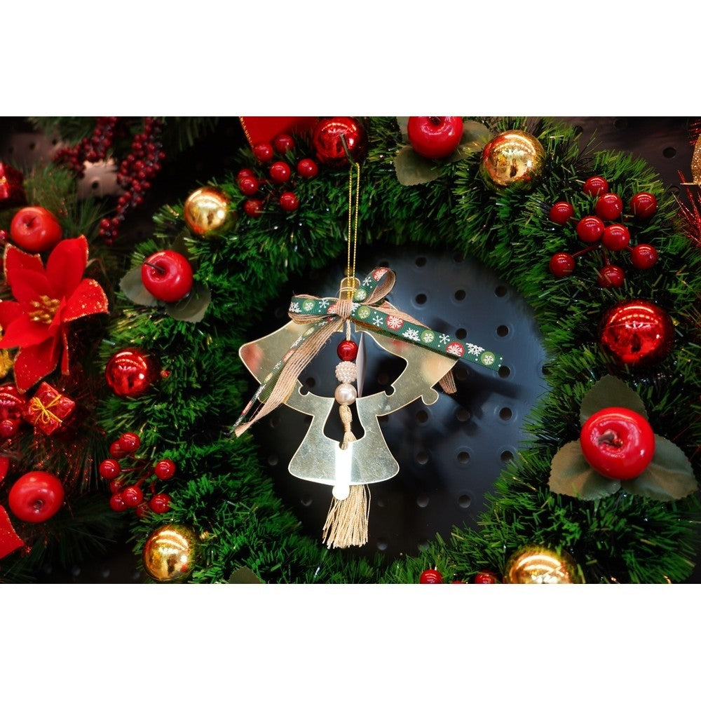 Ornament brad, Flippy, Clopotei, Auriu, Lucios, 14*26CM, Acril, Interior/ Exterior-8