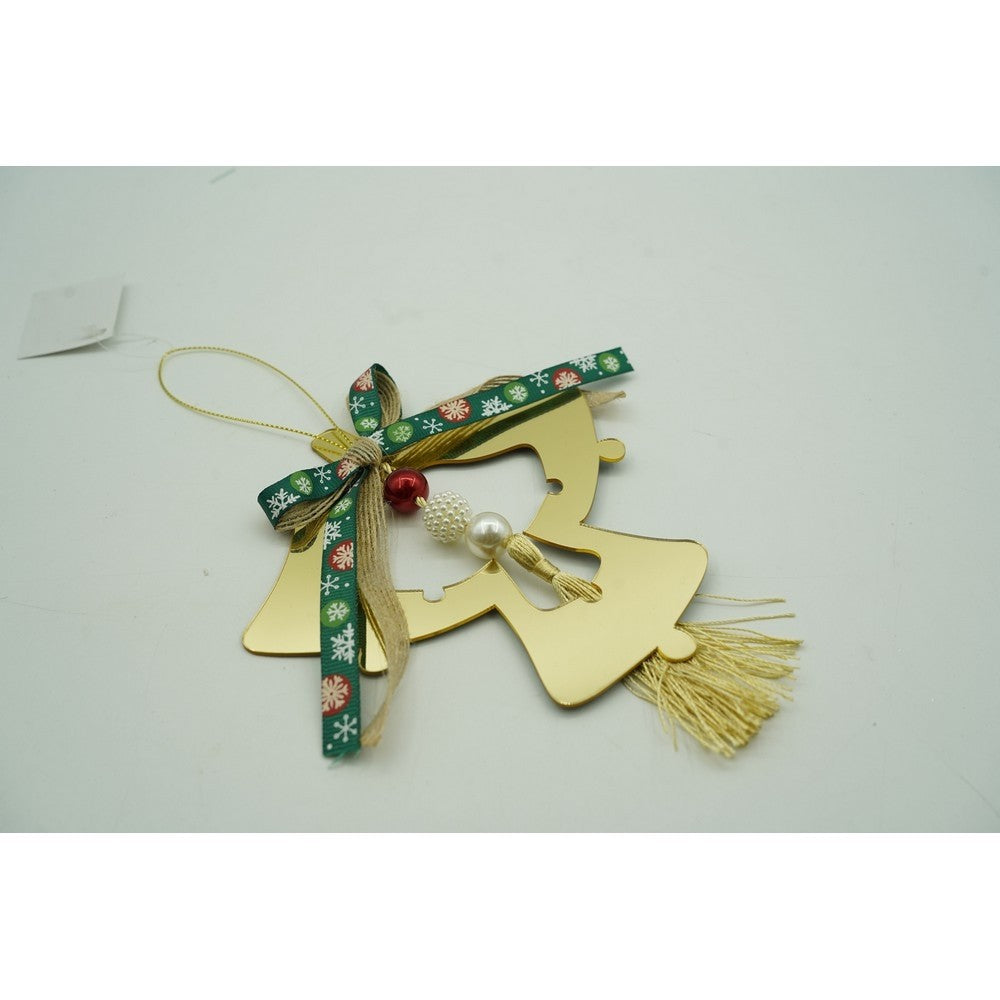 Ornament brad, Flippy, Clopotei, Auriu, Lucios, 14*26CM, Acril, Interior/ Exterior-9
