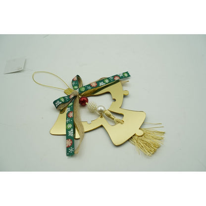 Ornament brad, Flippy, Clopotei, Auriu, Lucios, 14*26CM, Acril, Interior/ Exterior-9