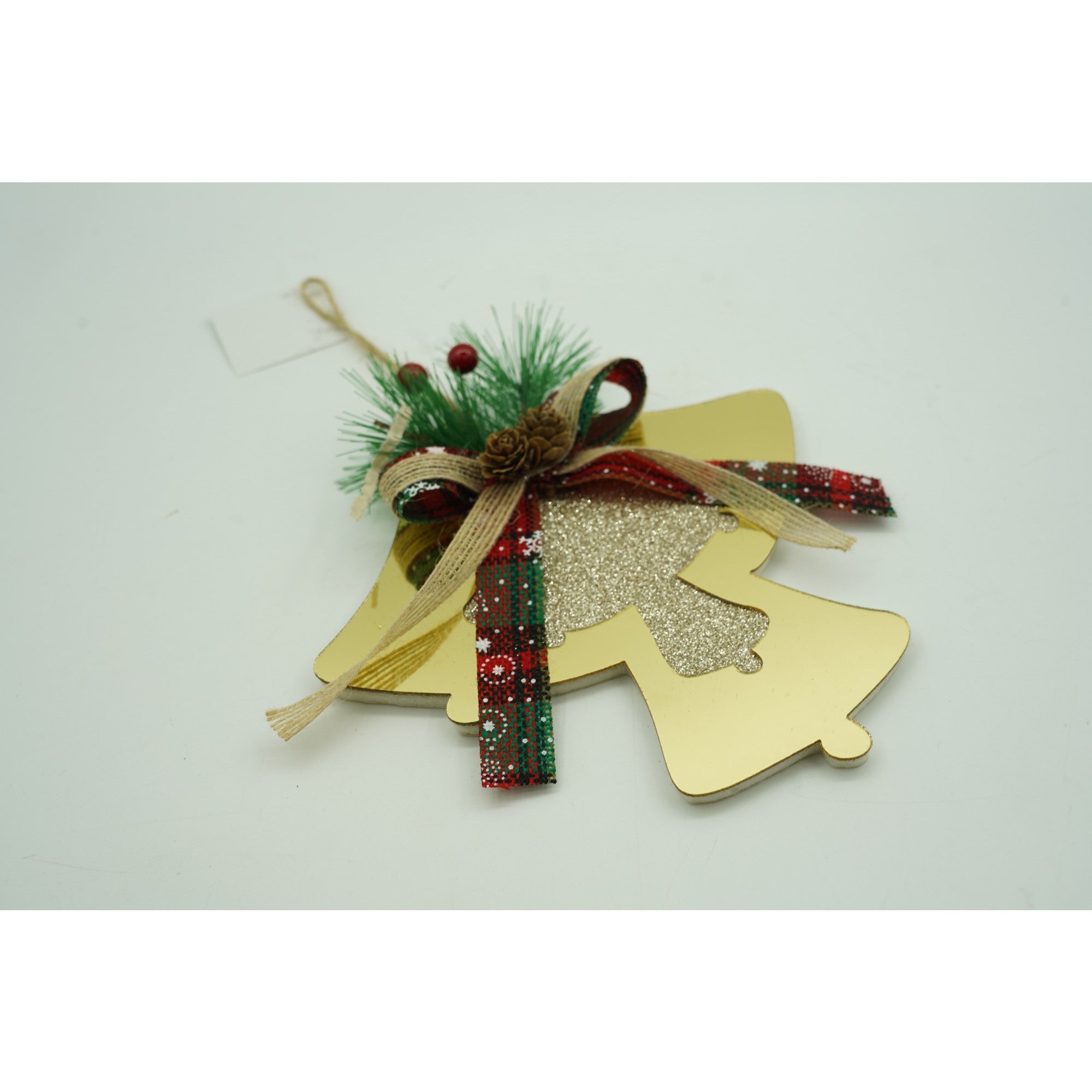 Ornament brad, Flippy, Clopotei, Auriu, Lucios, 16*17CM, Acril, Interior/ Exterior-3