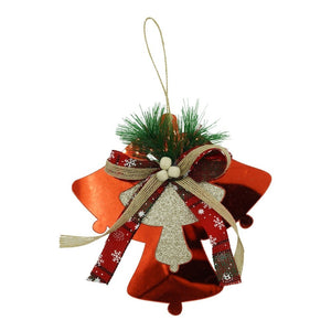 Ornament brad, Flippy, Clopotei, Rosu, Lucios, 15*15CM, Acril, Interior/ Exterior-0