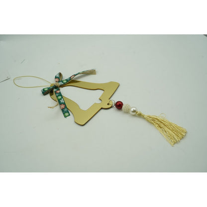 Ornament brad, Flippy, Clopotel, Auriu, Lucios, 14*28CM, Acril, Interior/ Exterior-9