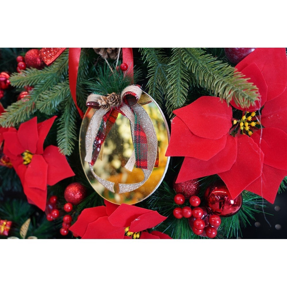 Ornament brad, Flippy, Clopotel, Auriu, Lucios, 17*17CM, Acril, Interior/ Exterior-8