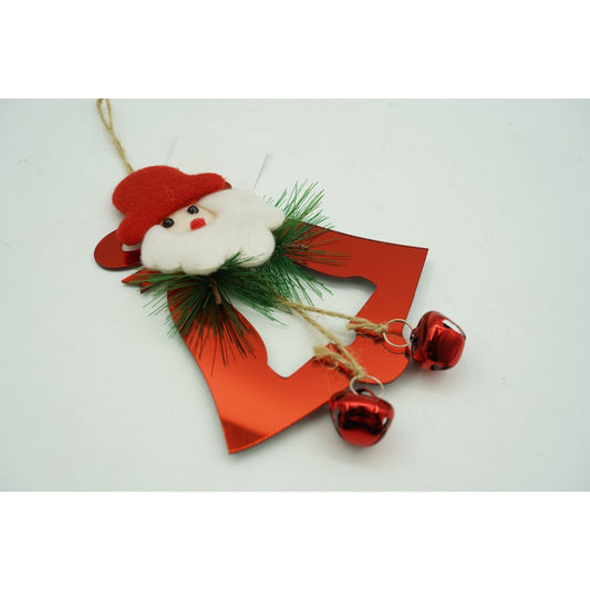 Ornament brad, Flippy, Clopotel, Rosu, Lucios, 15*20CM, Acril, Interior/ Exterior-1