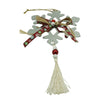 Ornament brad, Flippy, Fulg de nea, Argintiu, Lucios, 14*26CM, Acril, Interior/ Exterior-0