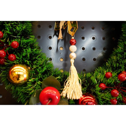 Ornament brad, Flippy, Fulg de nea, Auriu, Lucios, 16*30CM, Acril, Interior/ Exterior-8