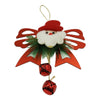Ornament brad, Flippy, Funda cu clopotei, Rosu, Lucios, 15*20CM, Acril, Interior/ Exterior-0