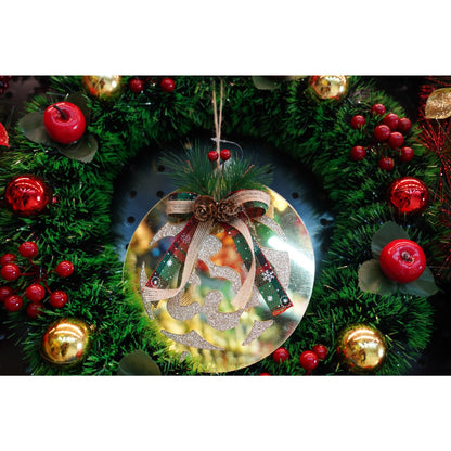 Ornament brad, Flippy, Glob, Auriu, Lucios, 17*17CM, Acril, Interior/ Exterior-1