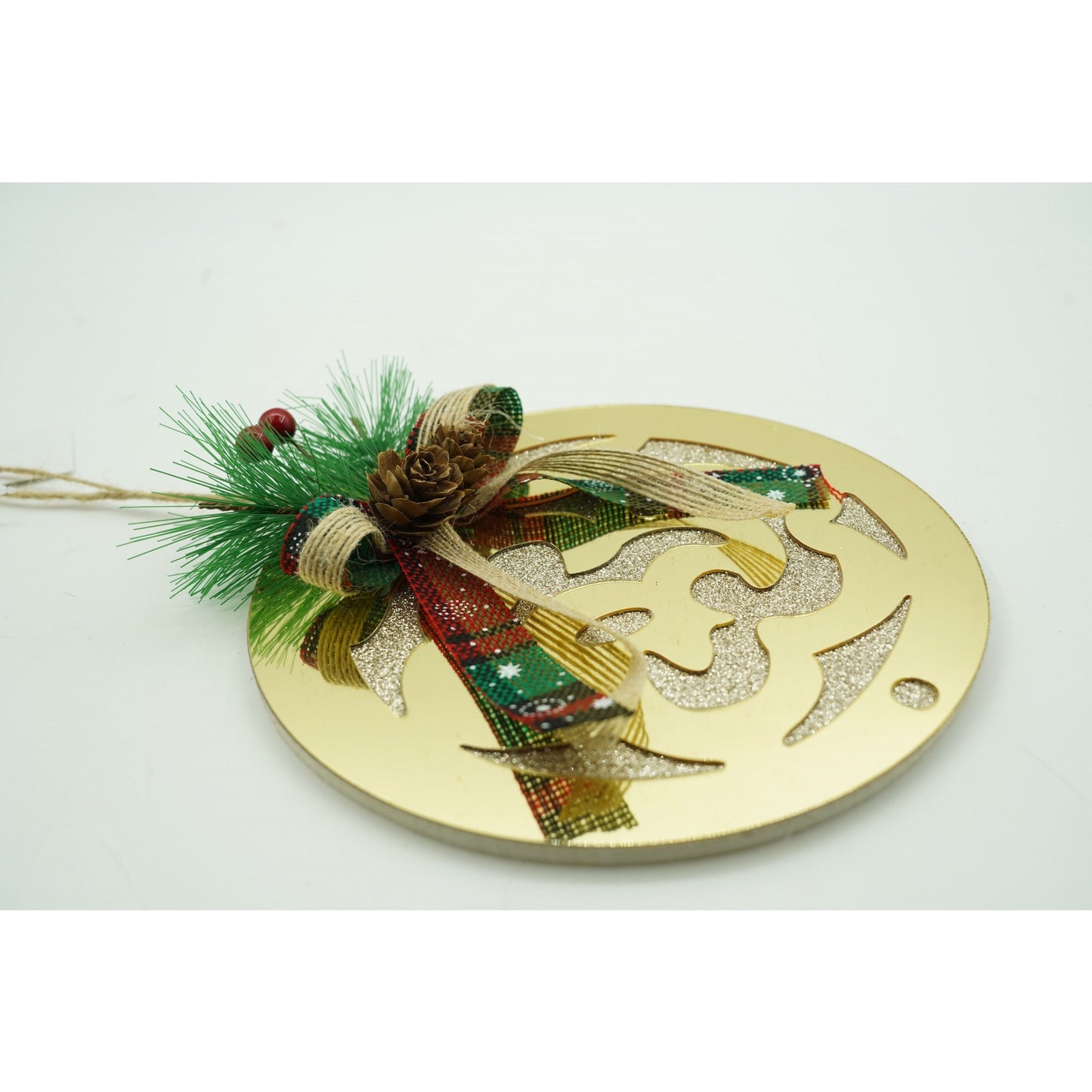 Ornament brad, Flippy, Glob, Auriu, Lucios, 17*17CM, Acril, Interior/ Exterior-4