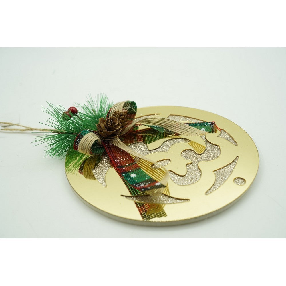 Ornament brad, Flippy, Glob, Auriu, Lucios, 17*17CM, Acril, Interior/ Exterior-9