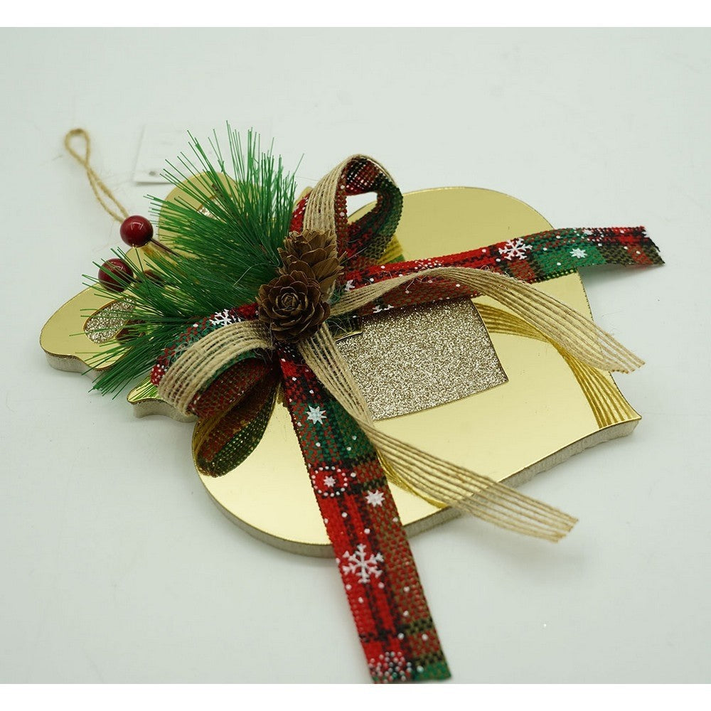 Ornament brad, Flippy, Inima, Auriu, Lucios, 15*16CM, Acril, Interior/ Exterior-7