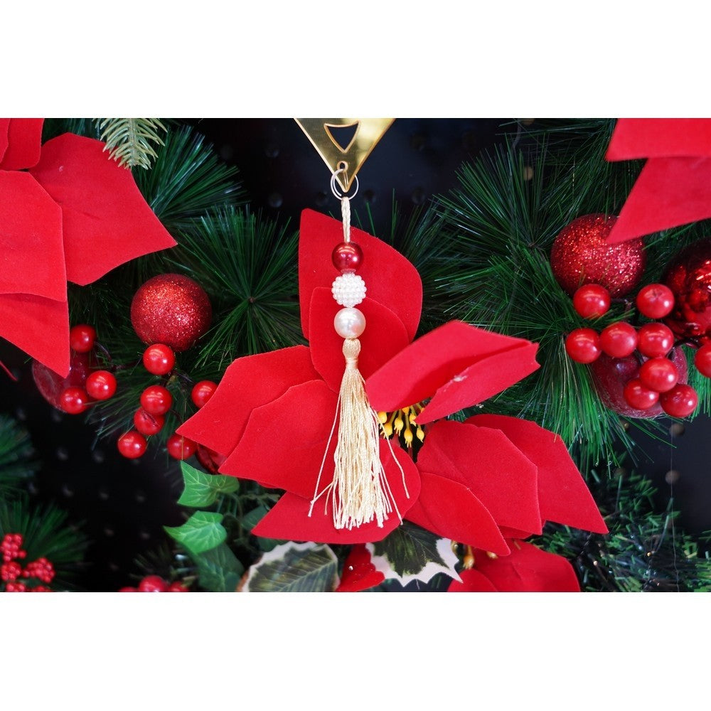Ornament brad, Flippy, Inima, Auriu, Lucios, 15*26CM, Acril, Interior/ Exterior-8